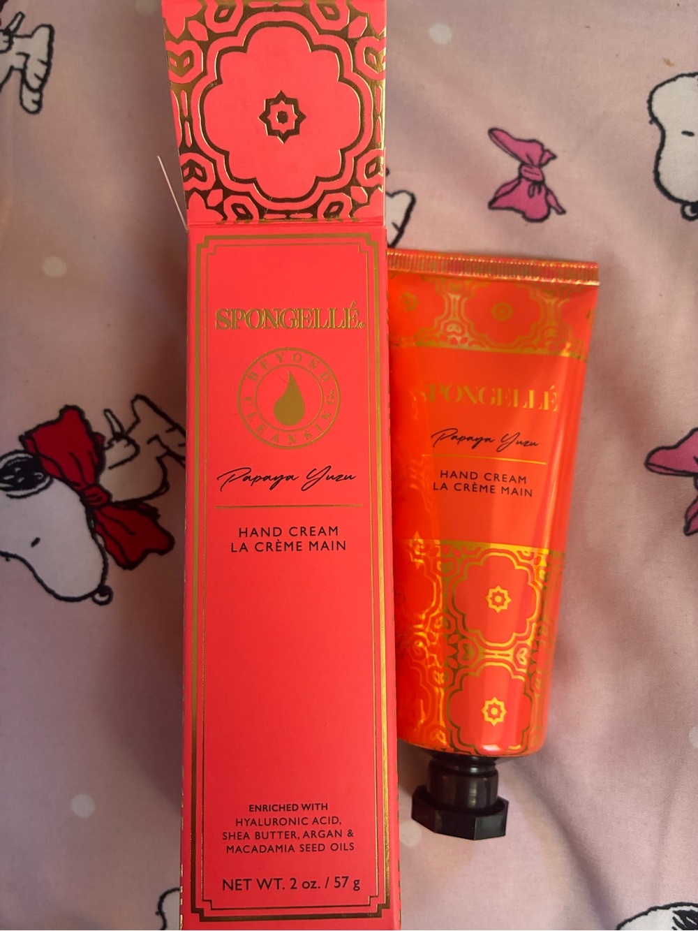 5/$65 Spongelle Papaya Yuzu Hand Cream 2oz